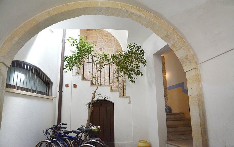 Ancient stairs Hall entrance